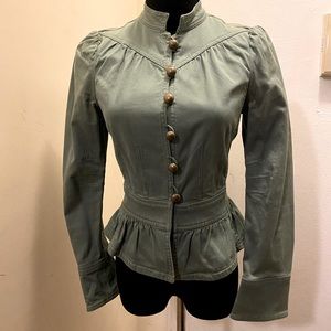 Marc Jacobs Brass Button Jacket